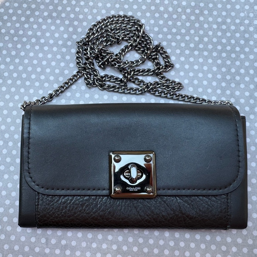 Coach Drifter Wallet in Exotic Embossed Leather 54089